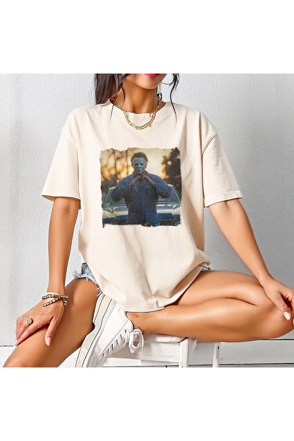 Michael Myers T-Shirt, Halloween Sweatshirt, Horror Lovers Sweatshirt, Halloween Shirts, 70s Horror Movie Tees, Gifts for Scary Movie Lovers