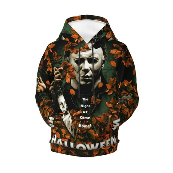 Michael Myers Teen Boys Girls Hoodies 3D Printed Hooded Sweatshirts for Kids Long Sleeve Casual Unisex Pullovers with Pockets