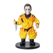 Michael Myers Vinyl Figure   Fire Style Collectible Display Piece