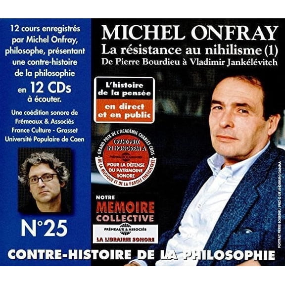 Michael Onfray - V25: Contre Histoire Philosophie - Music & Performance - CD