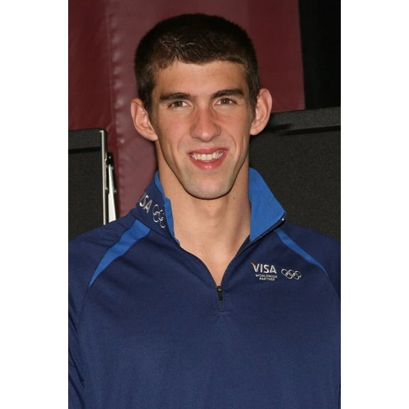 Michael Phelps At A Public Appearance For Olympic Gold Medalist Michael Phelps At Visa'S Play Every Day Jump Start Grant