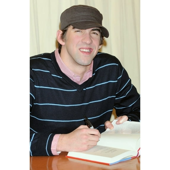 Michael Phelps At In-Store Appearance For Michael Phelps No Limits Book Signing Barnes & Noble Bookstore New York Ny