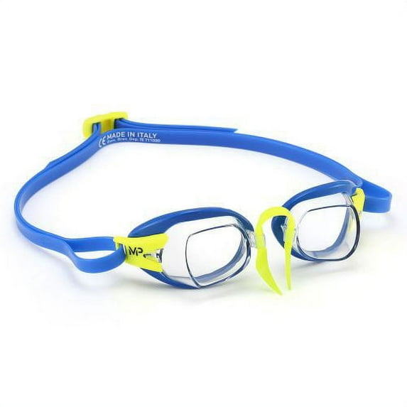 Michael Phelps Michael Phelps (MPS) Chronos Goggle Clear Lens, Blue/Lime
