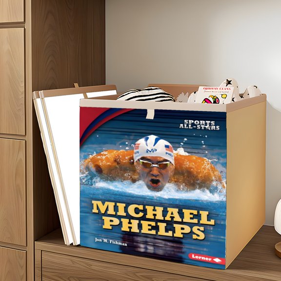 Michael Phelps organizer box say goodbye to clutter with one sleek box. Reclaim your space and keep the elegance for yourself.12.99  12.99  12.99 in.