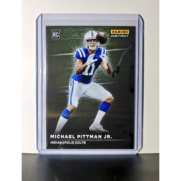 Michael Pittman Jr. Rookie 2020 Panini NFL #19 Rookie Spotlight Card Colts