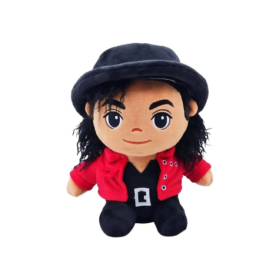 Michael Plush Doll, 10"Soft Stuffed Collectible Figure Plush, Unique Gift for Music Fans