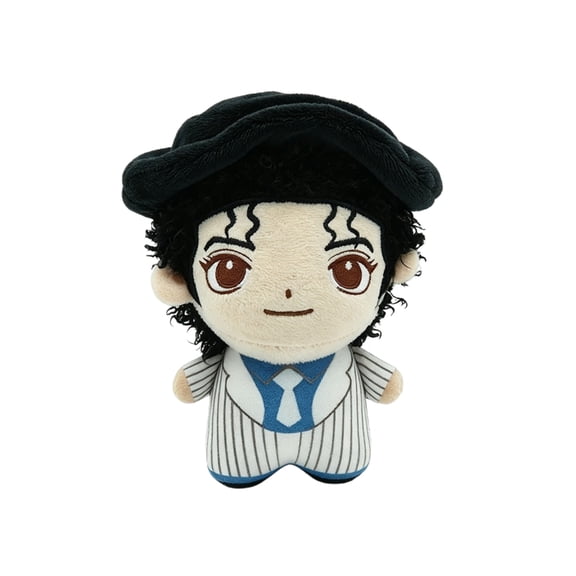 Michael Plush Doll, Soft Stuffed Collectible Figure Plush, Unique Gift for Music Fans