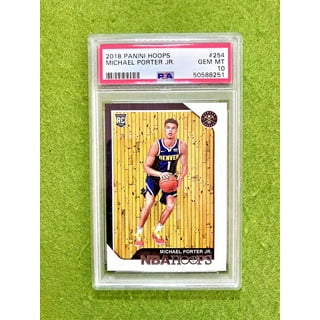 2021 Panini Noir MICHAEL PORTER JR Reigning Nights Silver