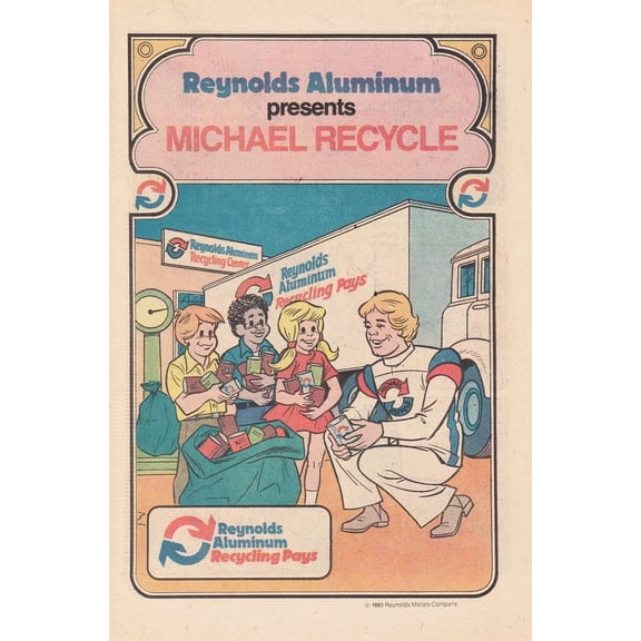 Michael Recycle (Reynolds Aluminum Presents ) #1 VF ; Reynolds Metals Comic Book