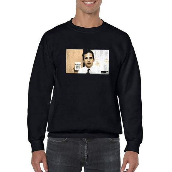 Michael Scott With A Mug Sweatshirt Men The Office, Male Small