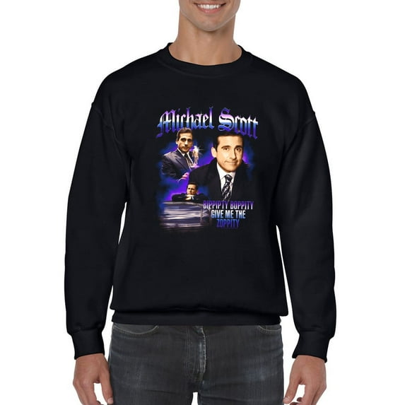 Michael Scott Zoppity Sweatshirt Men The Office, Male XX-Large