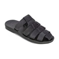 thumbnail image 1 of Michael Slide - Leather Pacific Slide Sandal | Black Nubuck, 1 of 5
