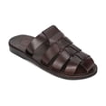 thumbnail image 1 of Michael Slide - Leather Pacific Slide Sandal | Brown, 1 of 6