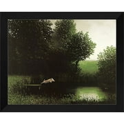 Michael Sowa Framed Art Print 32x24 "Diving Pig"
