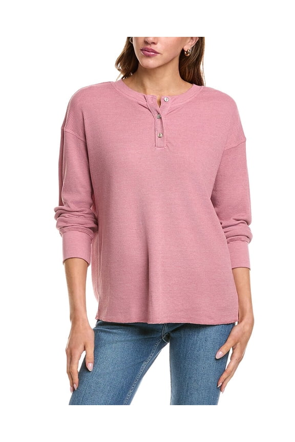 womens Frances Henley Top, xs