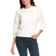 thumbnail image 1 of Michael Stars womens  Lenora Sweater, m, White, 1 of 3