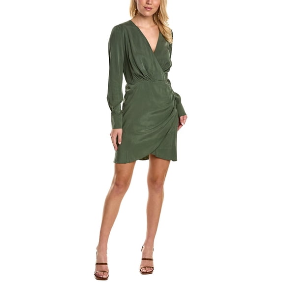 Michael Stars womens Mary Mini Dress, s, Orange