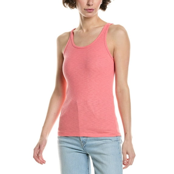 Michael Stars womens Mia Boyfriend Tank, os, Pink