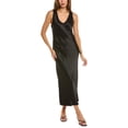 thumbnail image 1 of Michael Stars womens  Randi Midi Dress, L, Black, 1 of 3