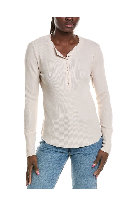 womens Regan Henley T-Shirt, xs