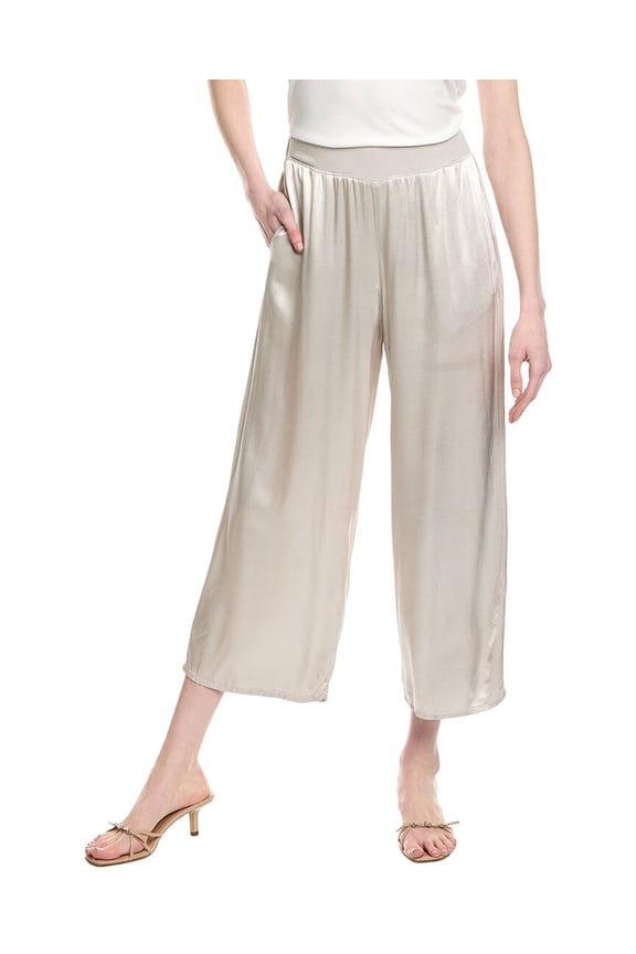 womens Sacha Cropped Pant, m, Gray