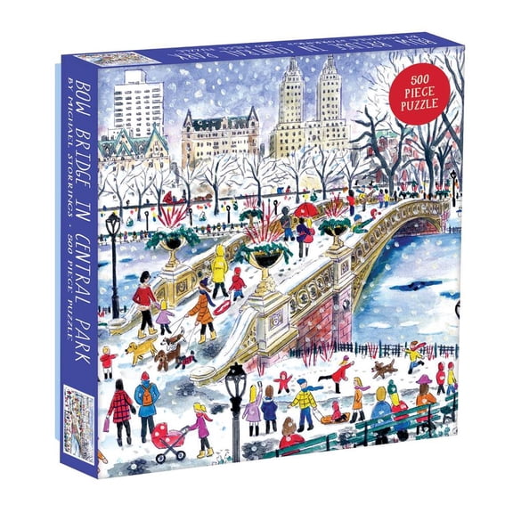 Michael Storrings - Bow Bridge in Central Park - 500 Piece Jigsaw Puzzle