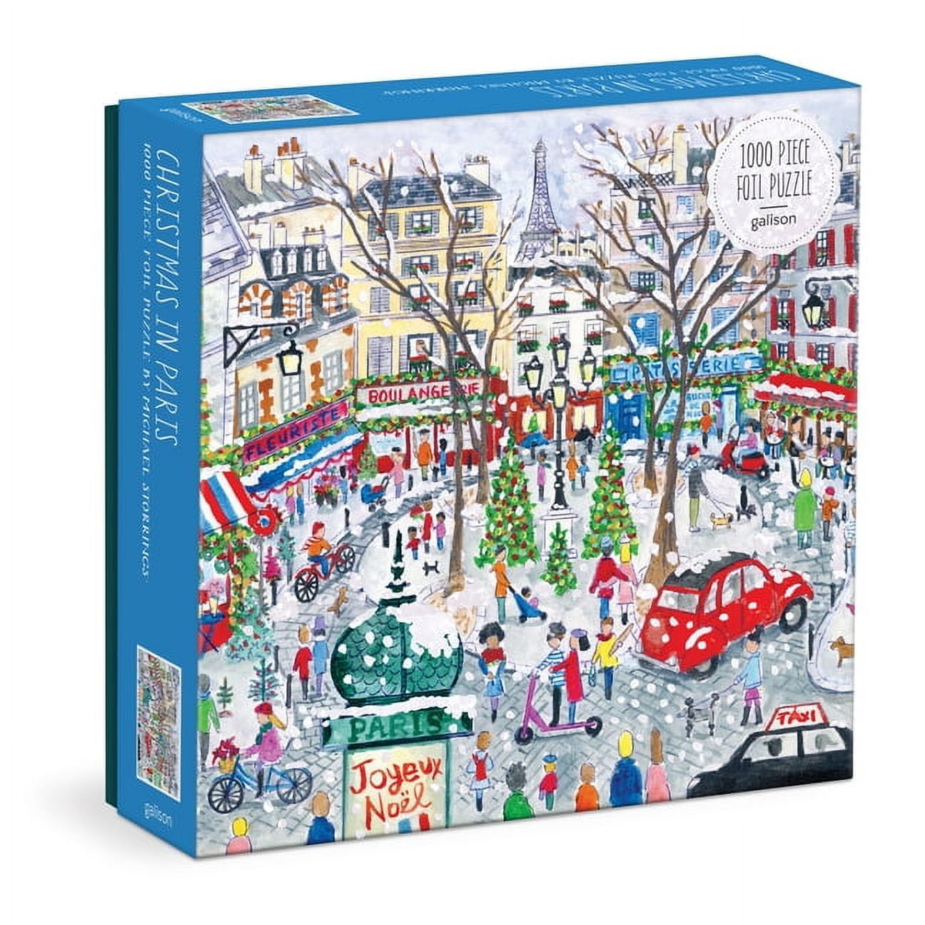 Michael Storrings Christmas in Paris 1000 Piece Foil Puzzle (Other)