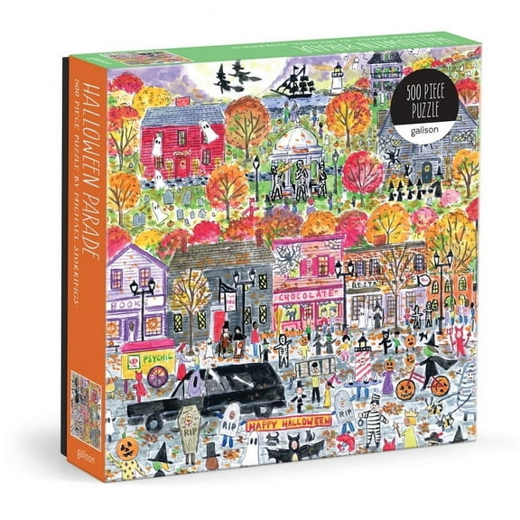 Michael Storrings Halloween Parade Puzzle : 500 Pieces
