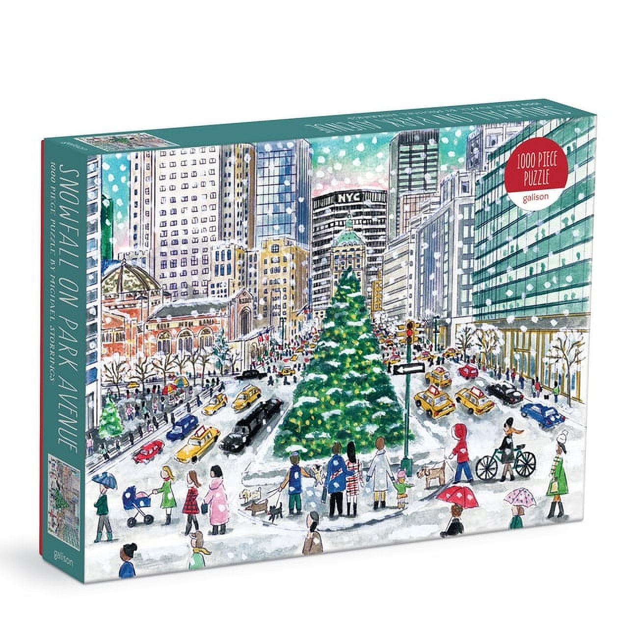 Michael Storrings Snowfall on Park Avenue 1000 Piece Puzzle (Other