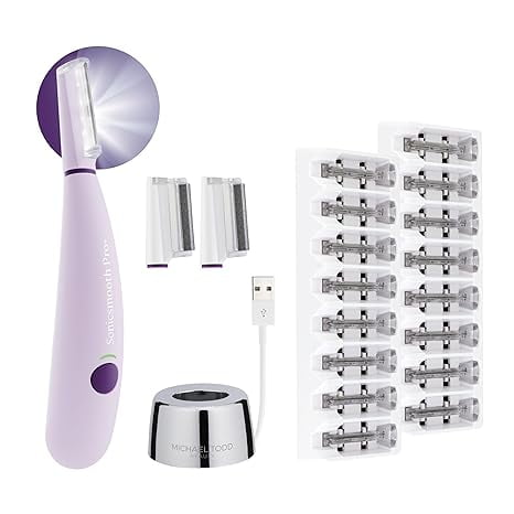 Michael Todd Beauty Sonicsmooth Pro Dermaplane Razor for Women Face ...