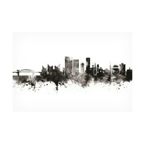 Michael Tompsett 'Chattanooga Tennessee Skyline' Canvas Art