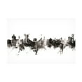 thumbnail image 1 of Michael Tompsett 'Lawrence Kansas Skyline' Canvas Art, 1 of 3