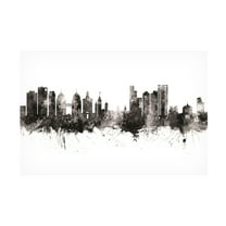 Michael Tompsett 'Oakland Skyline' Canvas Art