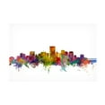 thumbnail image 1 of Trademark Fine Art Michael Tompsett Richmond Virginia Skyline Canvas Wall Art - 22x32, 1 of 5