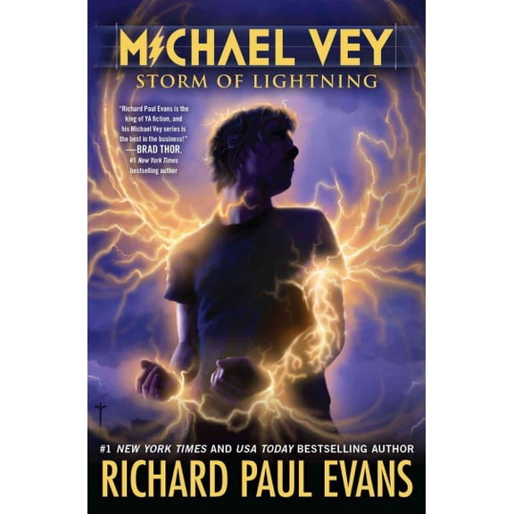Pre-Owned Michael Vey 5: Storm of Lightning (Hardcover) 1481444107 9781481444101