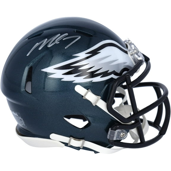Michael Vick Philadelphia Eagles Autographed Riddell Speed Mini Helmet - Fanatics Authentic Certified