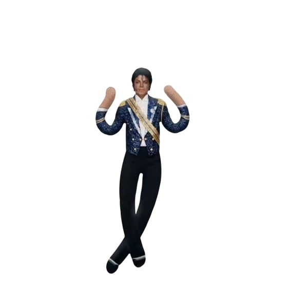 Michael Wacky Bendy Figure, Funny Bendable Plush Figure Posing Plushie, Flexible Funny Figure, Ugly Pillow Style Poseable Doll Stuffed, Gift for Fans