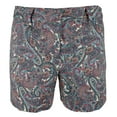 thumbnail image 1 of Michael  Women's Paisely Chino Shorts, 1 of 4