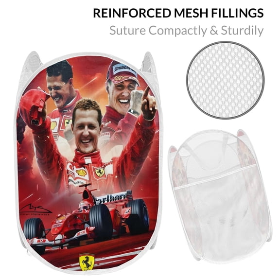 Michael and Schumacher Mouse Pad.8.66" 7.09"