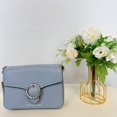 thumbnail image 1 of Michael kors 35T1SW5C1L Wanda Small Xbody Flap Shoulder Bag IN Pale Blue, 1 of 6