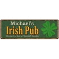 thumbnail image 1 of Michael's Irish Pub Sign Bar Man Cave 6x18 206180010421, 1 of 1