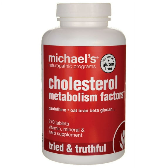 Michael's Naturopathic Programs Cholesterol Metabolism Factors 270 Tabs