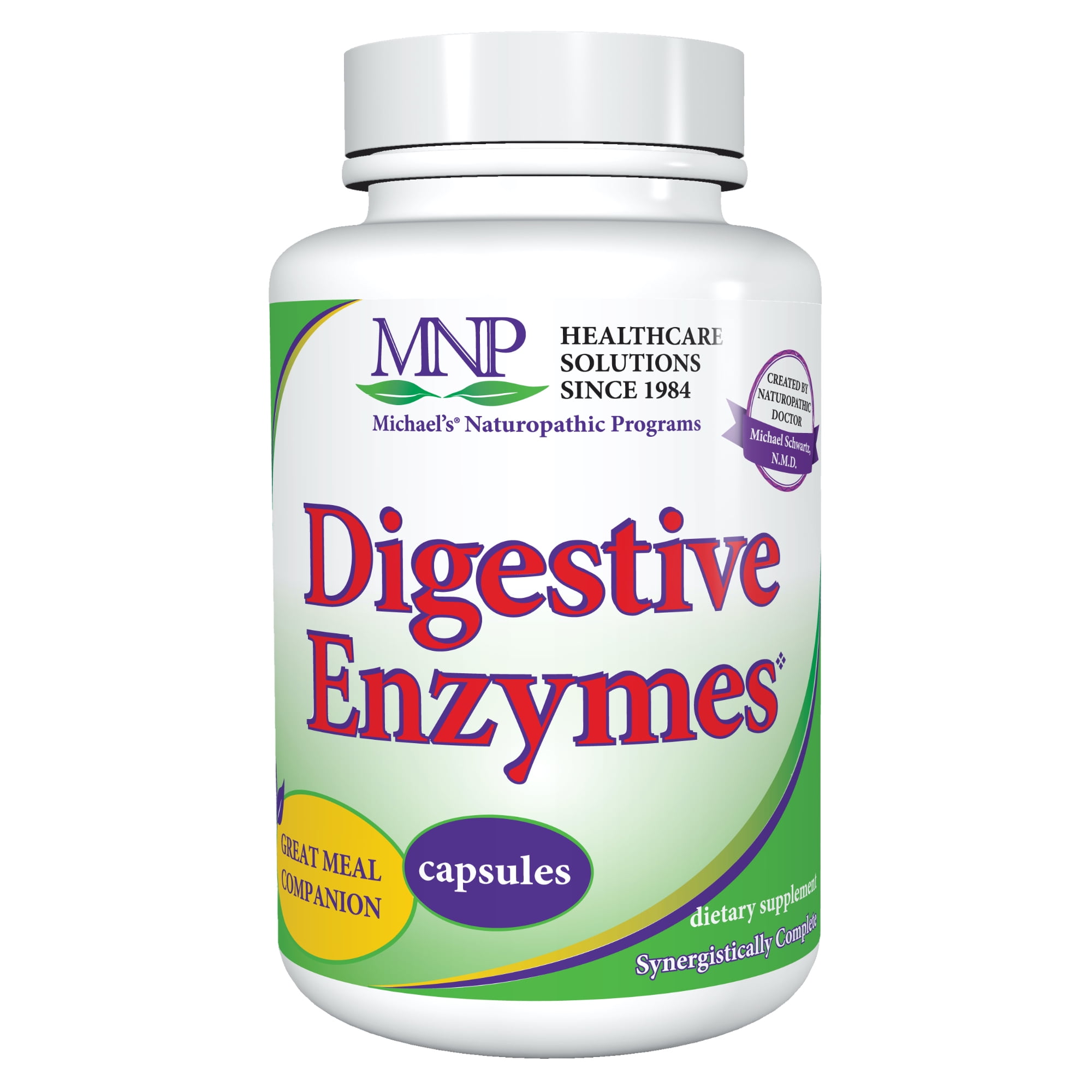 Michael's Naturopathic Programs Digestive Enzymes 90 Gelatin Capsules