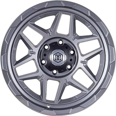 MichaelPro 18 inch Wheel - Compatible with 4x4 and 18" Ford Ranger - Grey