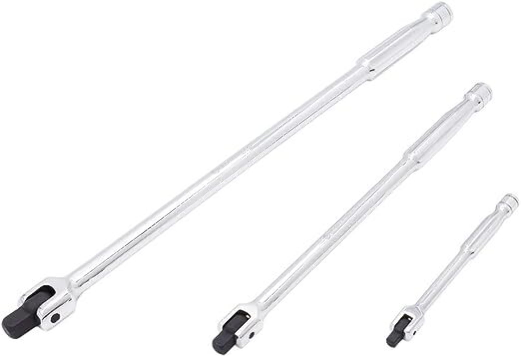 Hyper Tough 15Inch 1/2Inch Rust Resistant Breaker Bar with Rotating