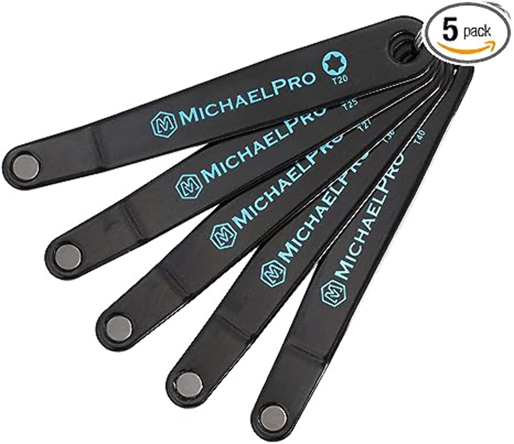 Mini Offset Set MichaelPro 5-Piece Ultra Low Profile Offset Screwdriver Set (Star ...