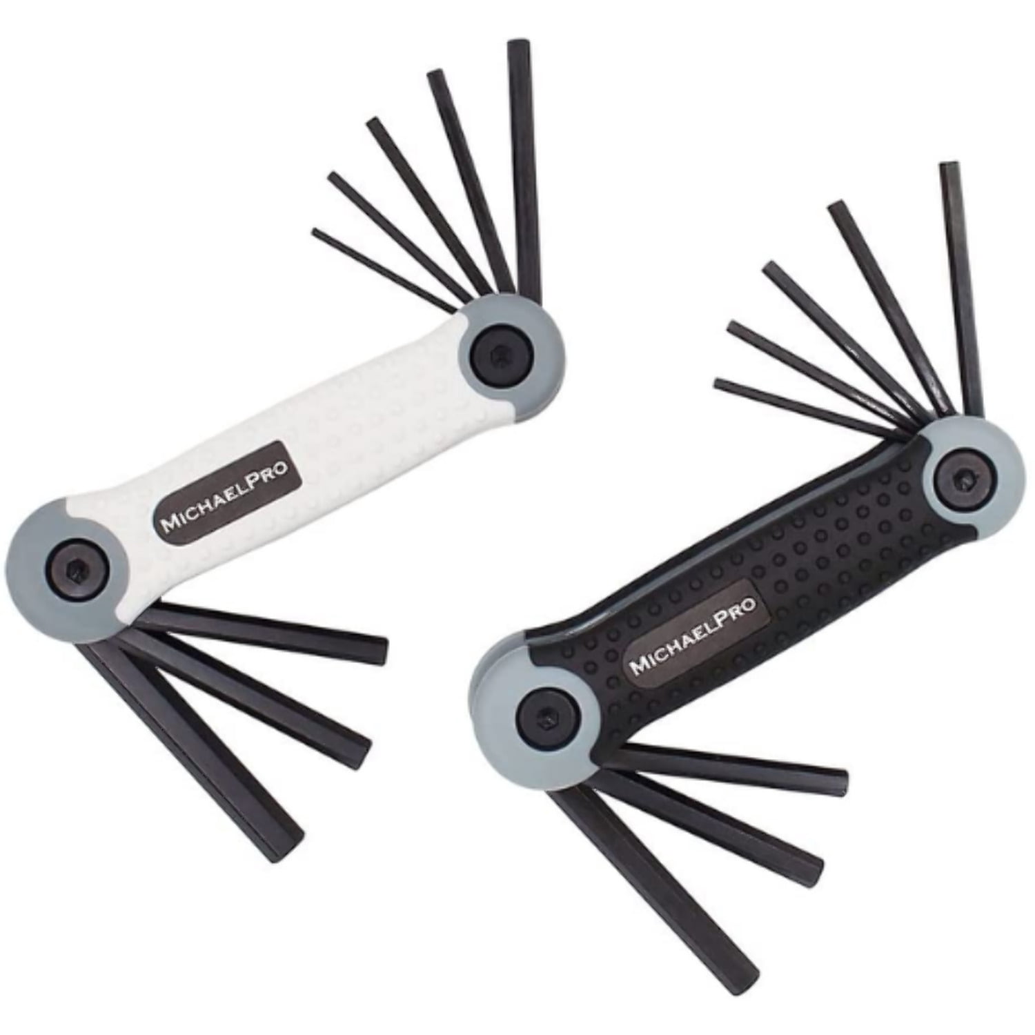 Allen Key Keychain MichaelPro Folding Hex Key Allen Wrench Set with SAE and Metric ...