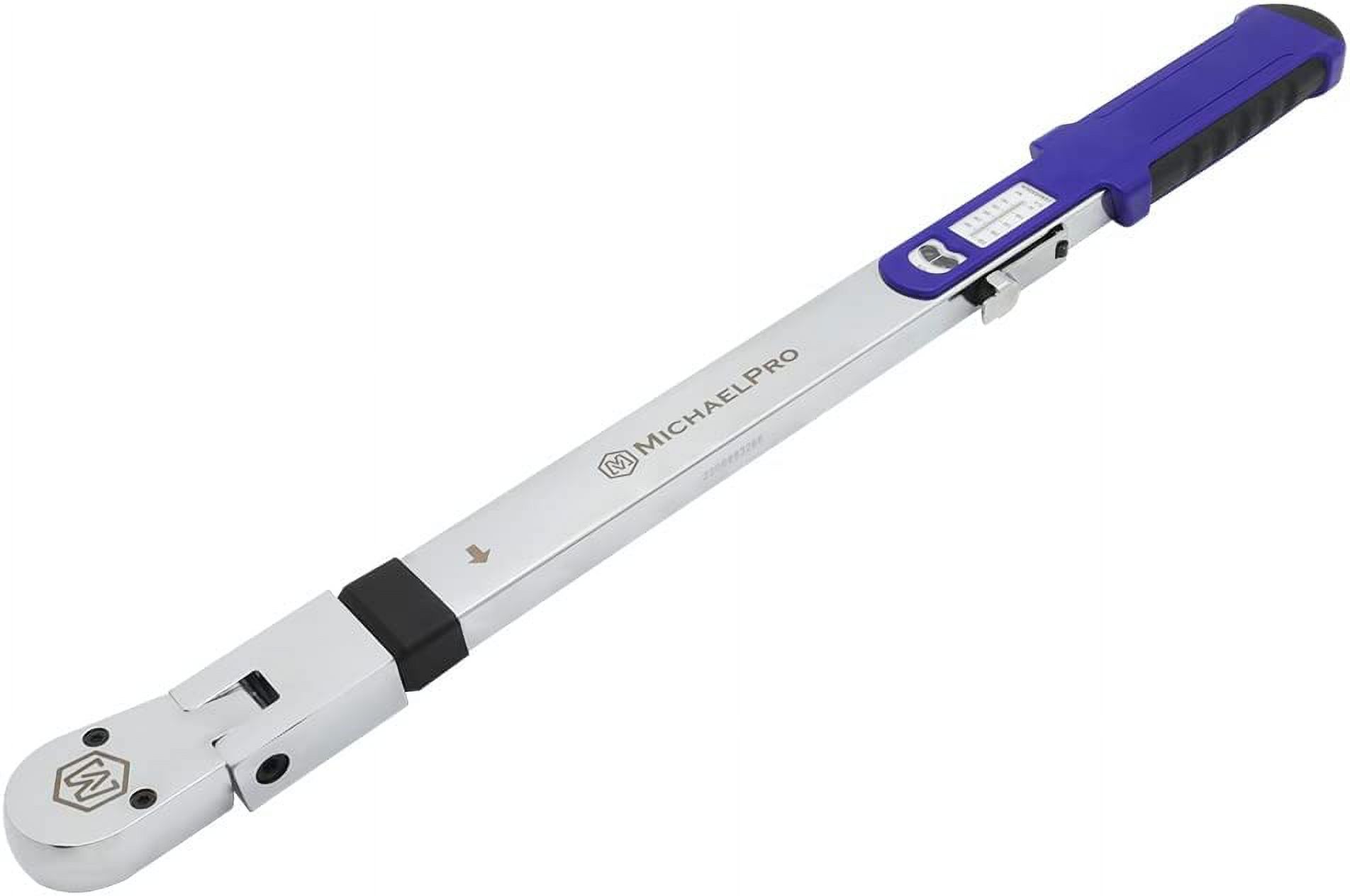 MichaelPro MP001209 1/2Inch Drive Split Beam Torque Wrench with Flex
