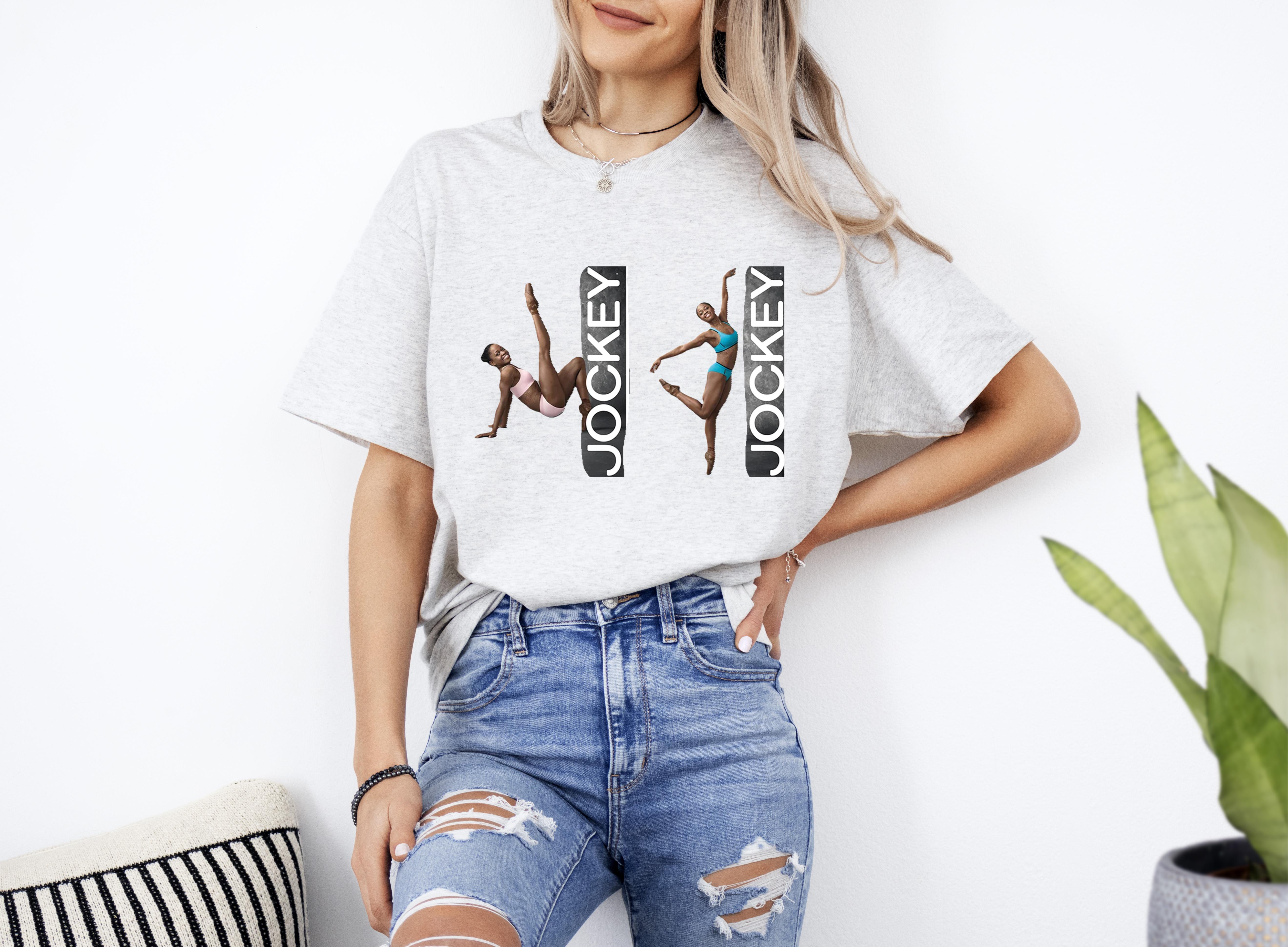 Michaela DePrince Stars in New Jockey Campaign UNISEX T-SHIRT 2024 NEW ... Michaela DePrince Michaela DePrince Stars in New Jockey Campaign UNISEX T-SHIRT 2024 NEW ...