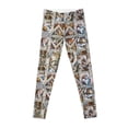 thumbnail image 1 of Michaelangelo - Sistine Chapel Ceiling Leggings trousers Female legging pants Womens Leggings, 1 of 6